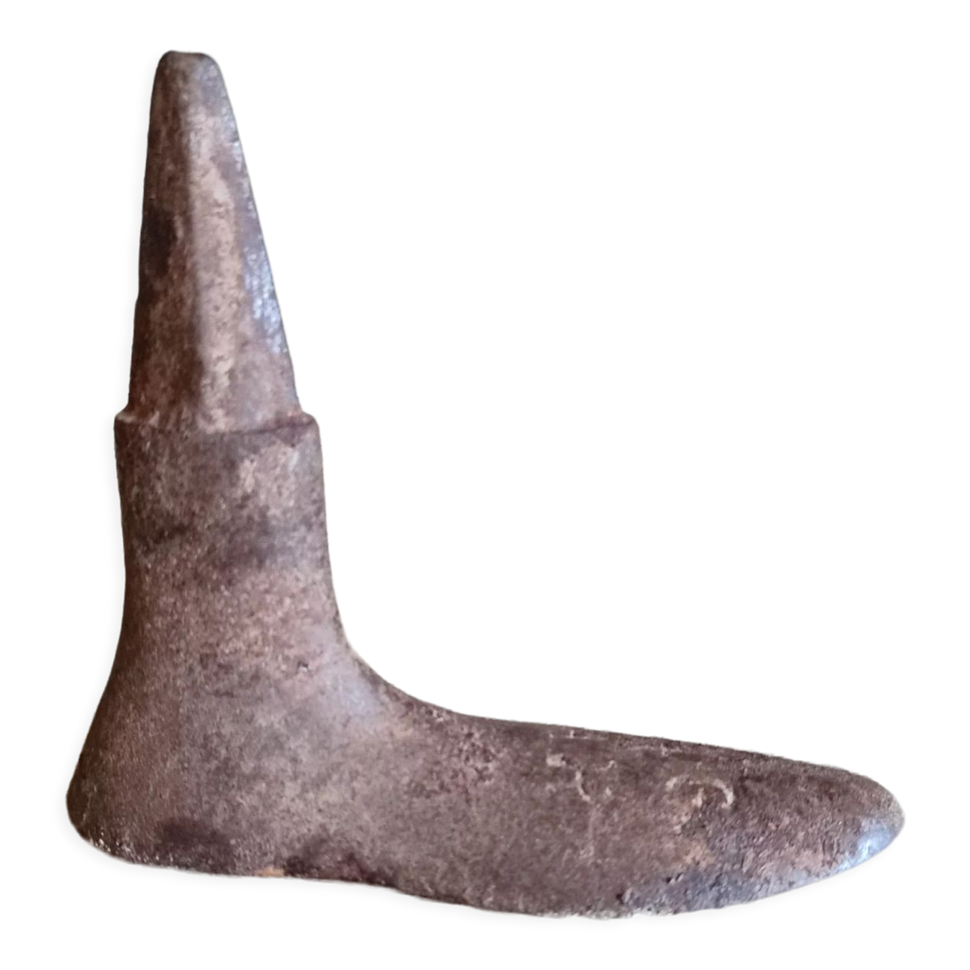 Children's shoemaker's anvil in cast iron