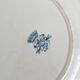 Round hollow salad bowl in ironstone “Diderot” Longwy