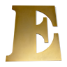 Old letter of Bank Gold brass