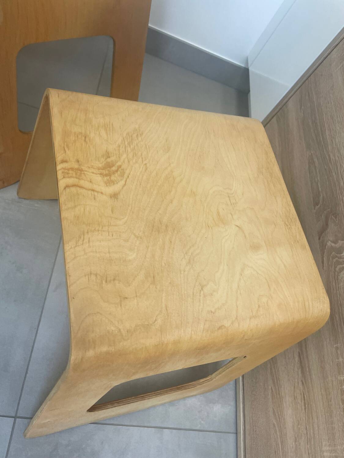 Pair of benjamin ikea table stools 1990