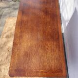 vintage commode with tapered legs