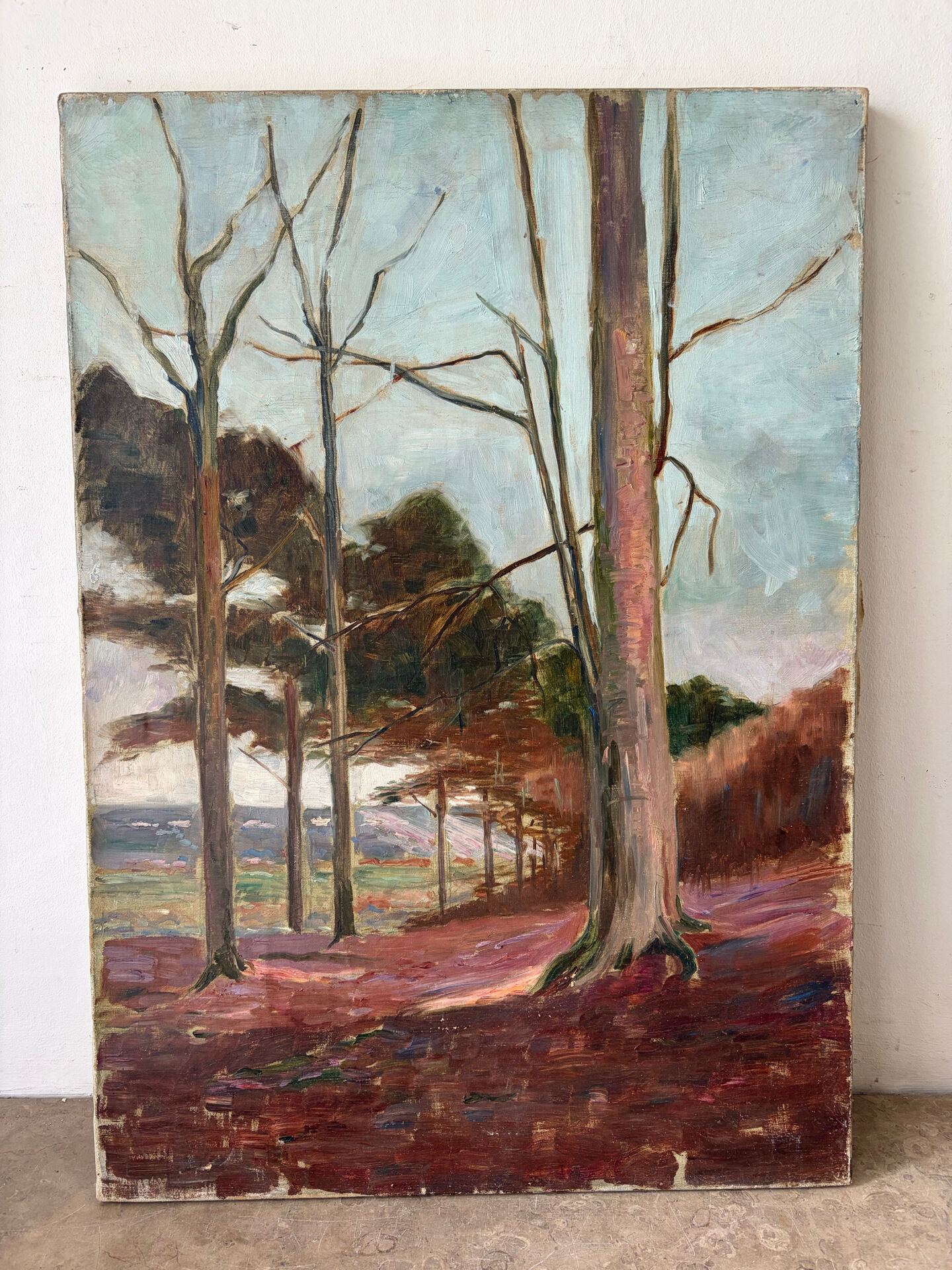 Paysage de Vernon du XXeme siècle