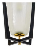 Lanterne suspendue Kalmar Vienna en laiton, style milieu du siècle, Autriche, années 1950