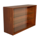 Scandinavian teak wall display cabinet from the 60s