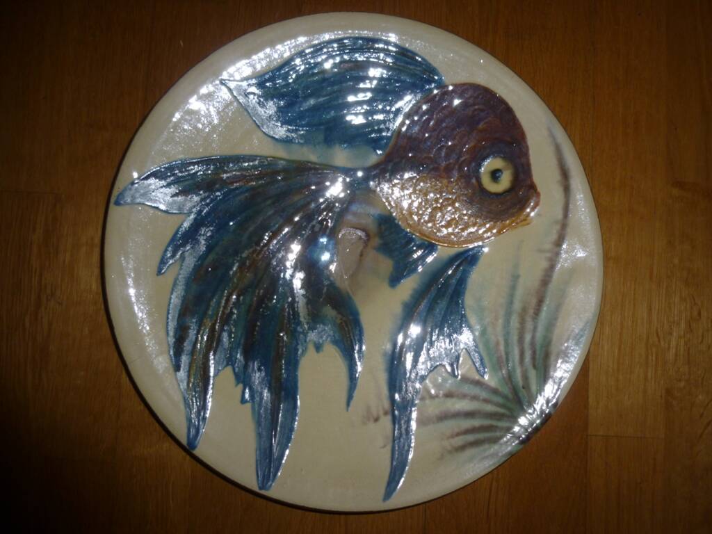 Large wall plate from the 50s PUIGDEMONT