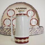 Vintage schirnding coffee service in porcelain, germany, 1970s, set of 21