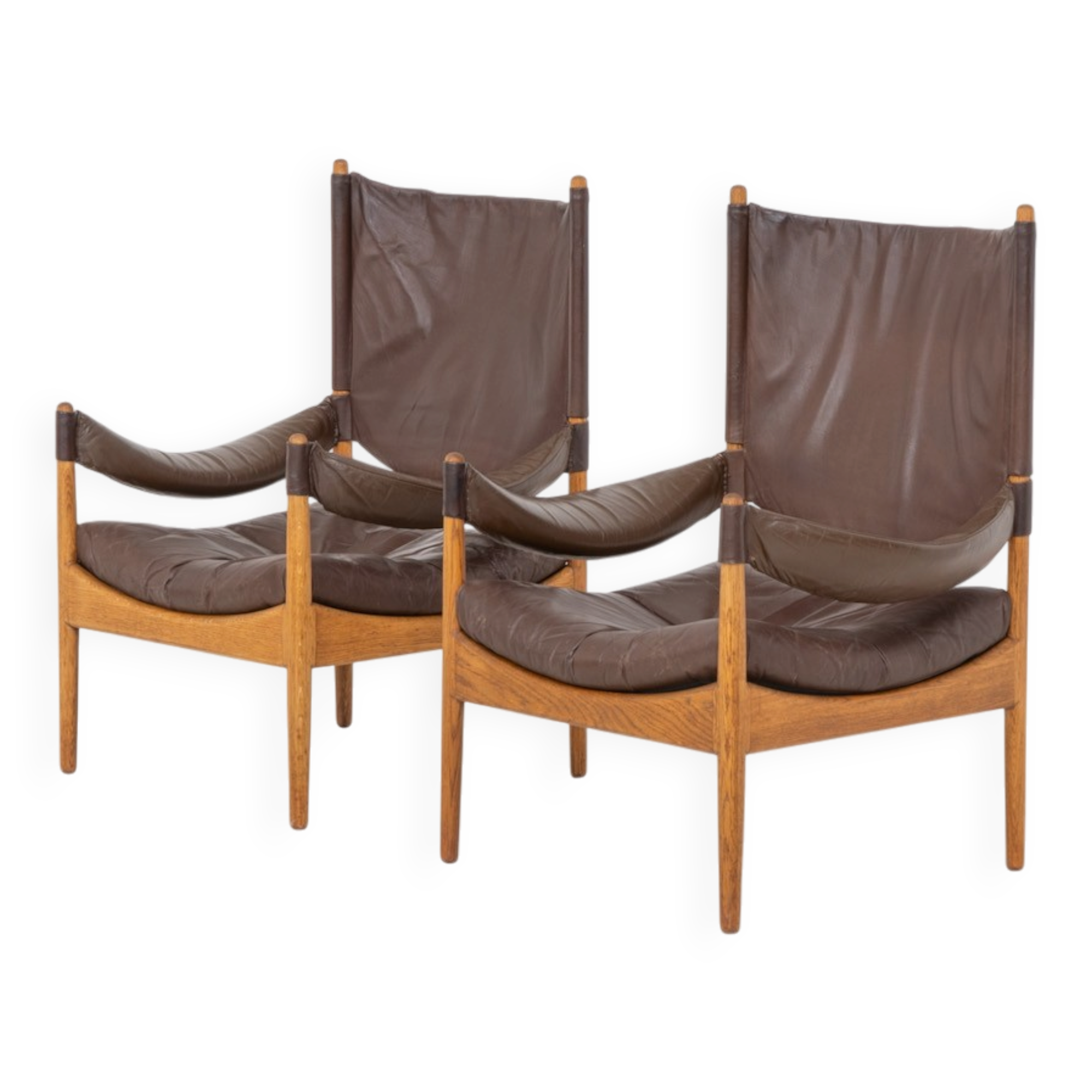 Paire de fauteuils “Modus” par Kristian Vedel pour Søren Willadsen