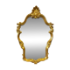 Vintage gold baroque mirror / wall mirror
