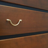 Walnut chest of drawers, Danish design, 60s, made in Denmark