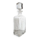 Whisky decanter with flat cap