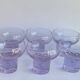 Set of 6 Alexandrit glasses designed by Sergio Asti for Arnolfo di Cambio