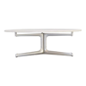 60s Preben Fabricius & Jorgen Kastholm ‘T105’ marble dining table for Kill International