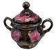 Vallauris pink and black coffee service from the 50s/60s