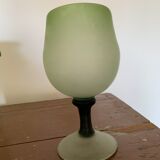 Set of 8 vases, bowls, in glass paste