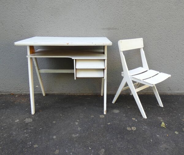 bureau scandinave pieds compas pour enfant