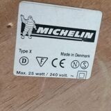 Ancien globe terrestre lumineux - Michelin - Type X - Made in Denmark