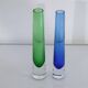 Pair of Scandinavian glass vases from Bergdala 1970