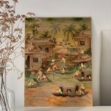 Signed canvas
