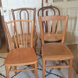 4 mismatched chairs