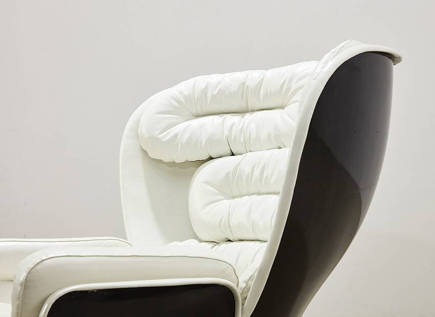 Joe Colombo Elda Chair for Comfort Italy 1963