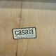 Vintage Casala chair – bent beech – chrome sled base