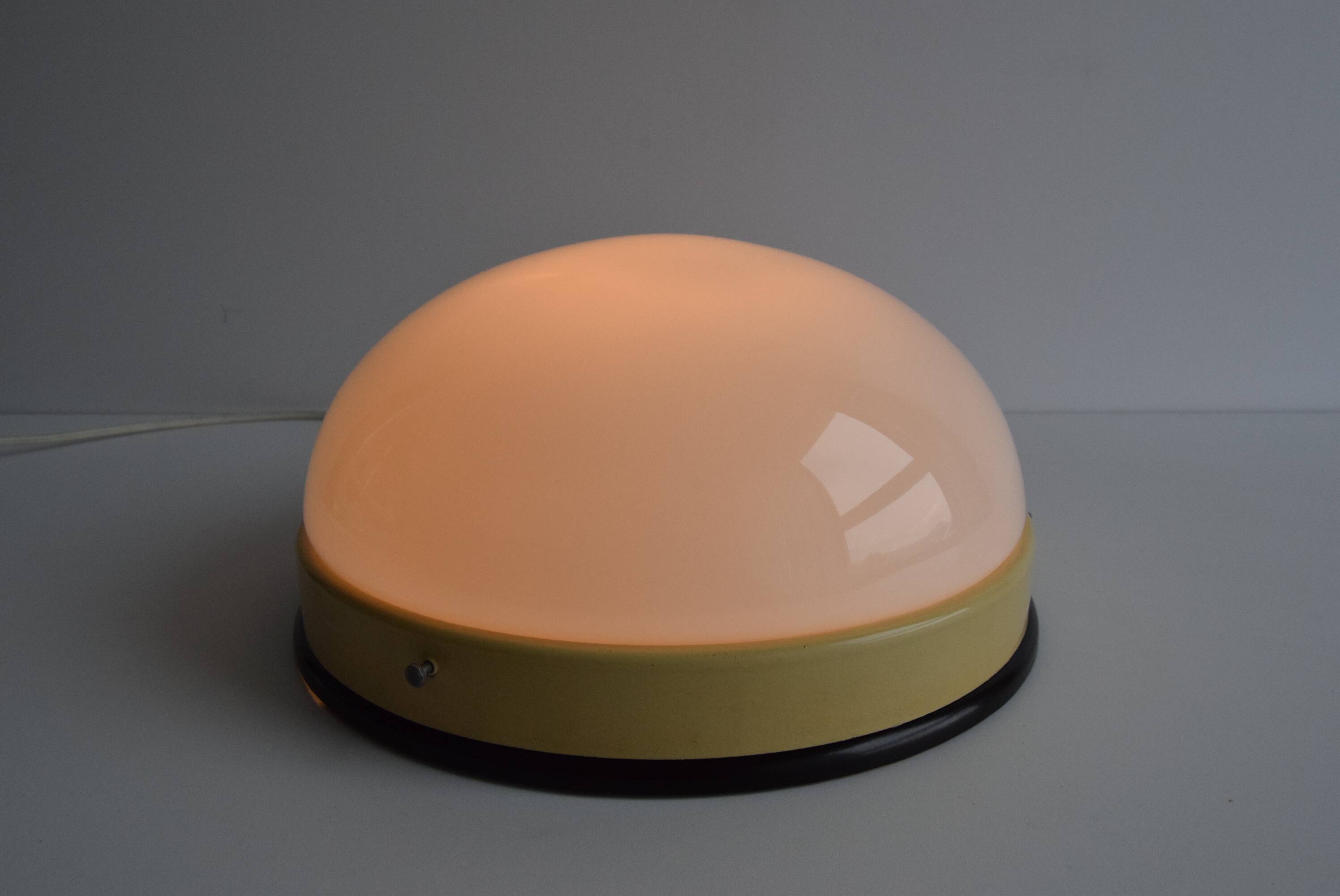 Industrial Bakelite Wall or Ceiling Light, 1950's.