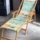 Vintage deckchair