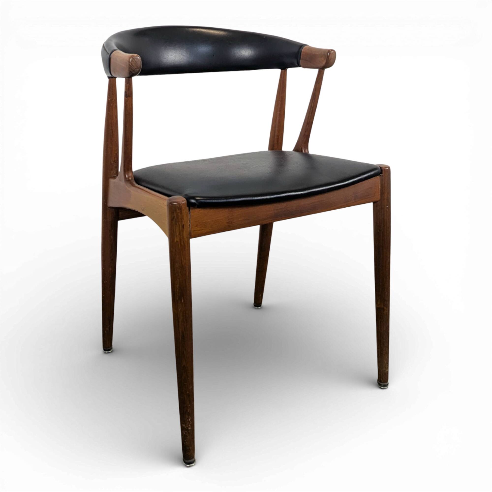 Fauteuil scandinave en teck de Johannes Andersen Modèle BA113