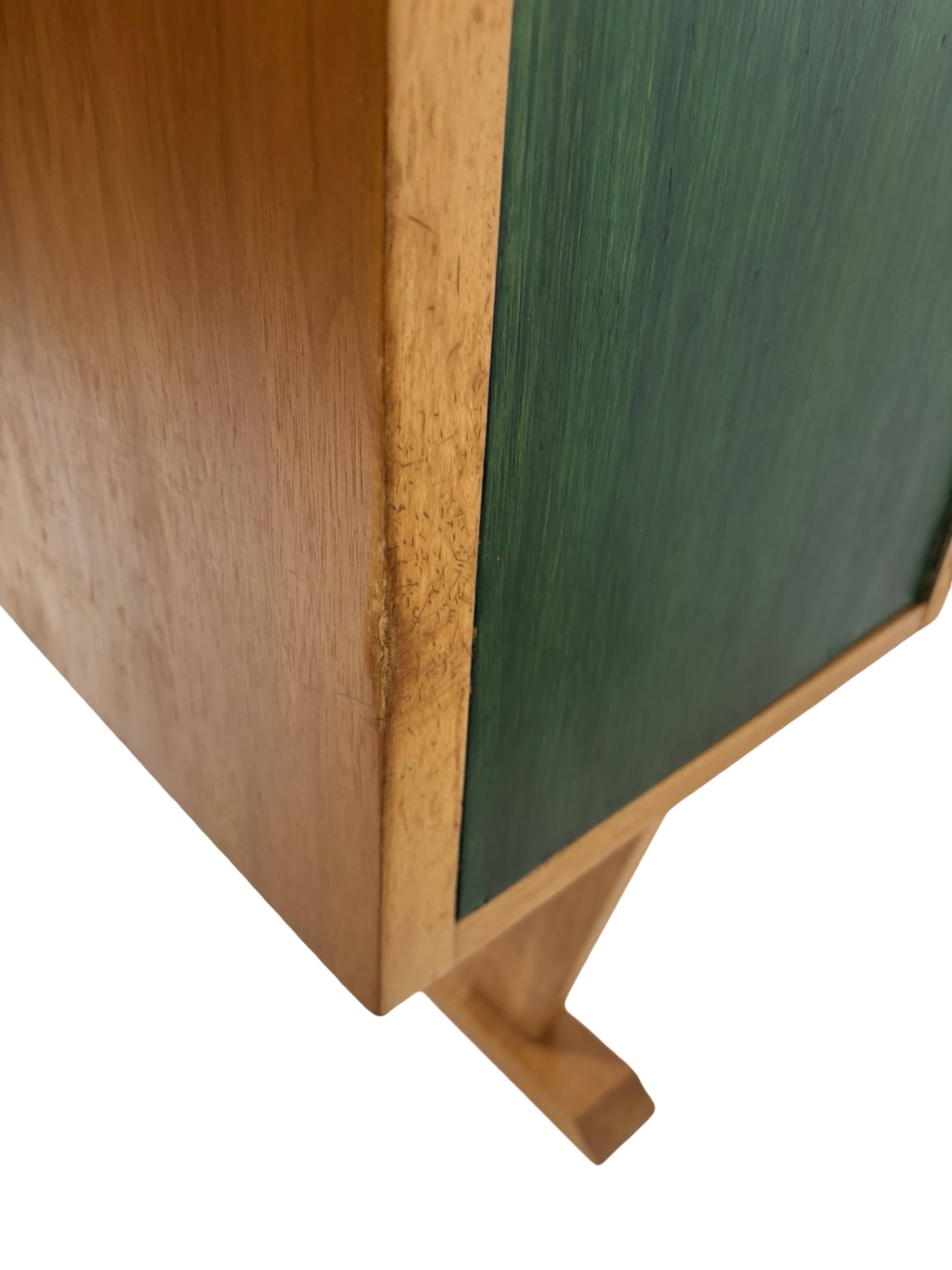 Bureau vintage des années 1960, design de bureau compact