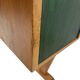 Bureau vintage des années 1960, design de bureau compact