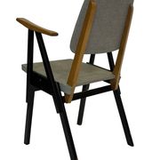 Fauteuil vintage Palais De Tokyo par Zwager Ermeloo, design 1950