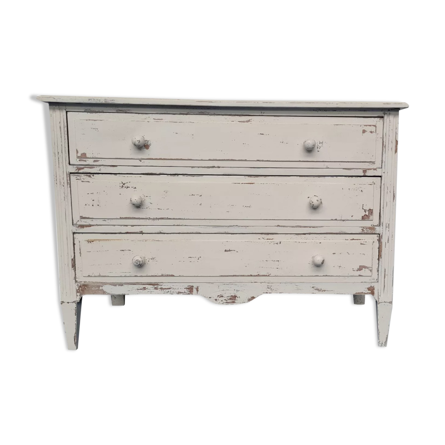 Commode patinée vintage