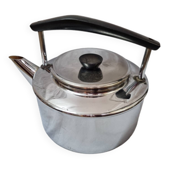 Vintage chrome copper kettle from 1960/70