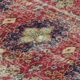 One-of-a-kind turkish handwoven vintage rug - rustic vintage charm 276x 174 cm