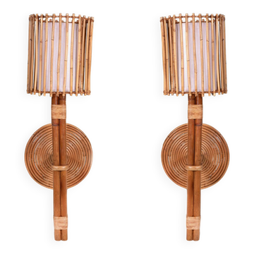 Paire applique murale bamboo