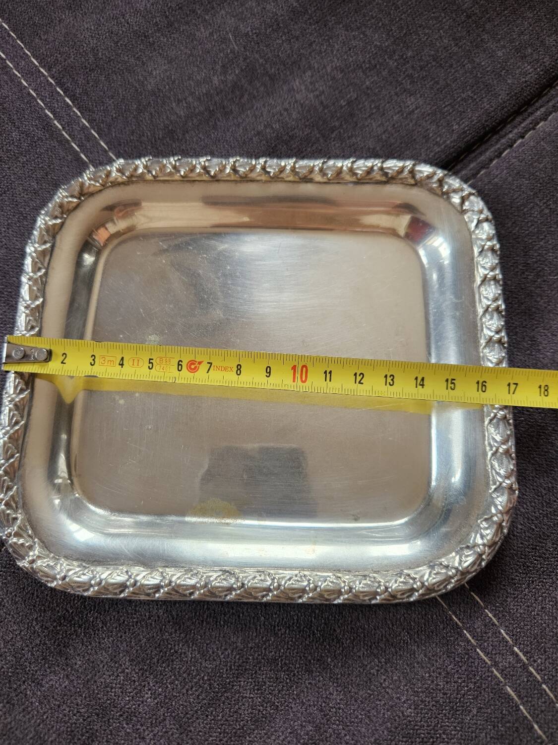 Silver dish