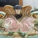 Large Onnaing Barbotine Planter / Planter circa 1900 Ar Style