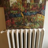 Oil on canvas Russian painter