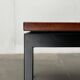 Table d'appoint canapé minimaliste en teck du milieu du siècle par Florence Knoll pour Knoll International, années 1950
