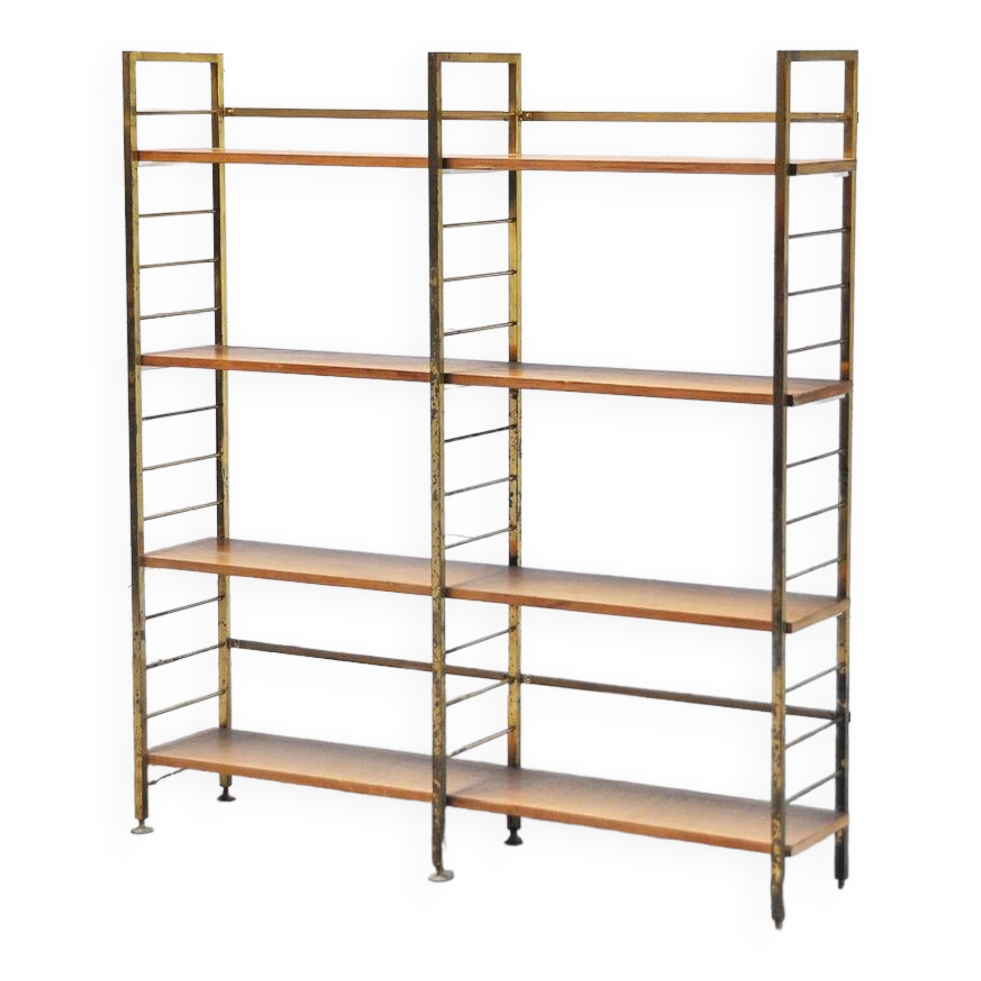 Mid-century Italian Bookcase Or Shelving Unit, 1960's