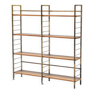 Mid-century Italian Bookcase Or Shelving Unit, 1960's