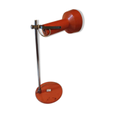 Vintage orange metal lamp