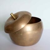 Box brass apple vintage 1960/70