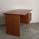 Bureau vintage en acajou, 1950, restauré