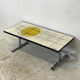60's vintage ceramic coffee table by Belarti
