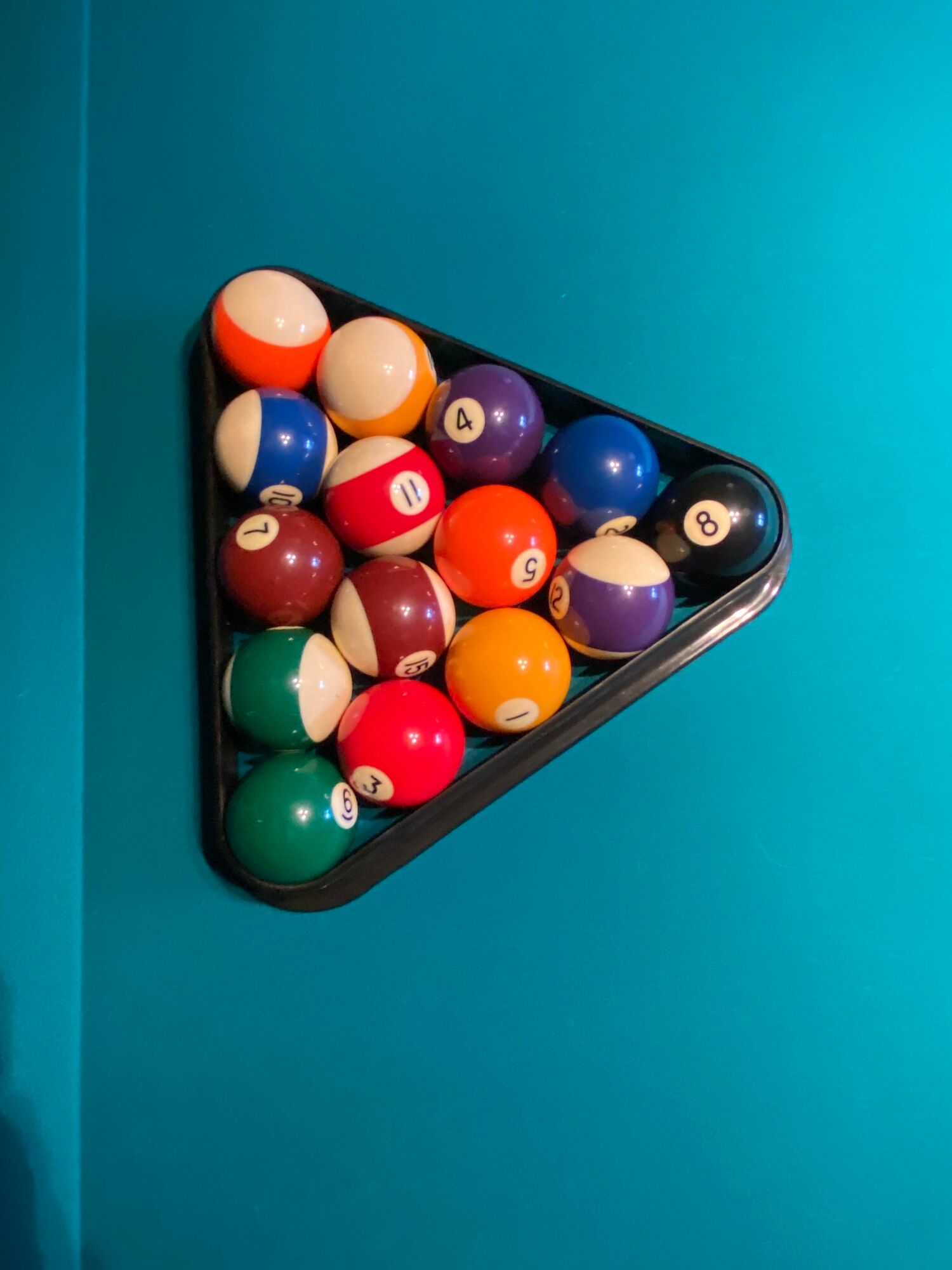Queue De Billard Américain René Pierre - 110 Cm - Bois Massif - Pour Espaces Réduits