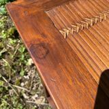 Table d’appoint / console en bois style indonésien