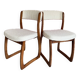 Paire de chaises scandinaves
