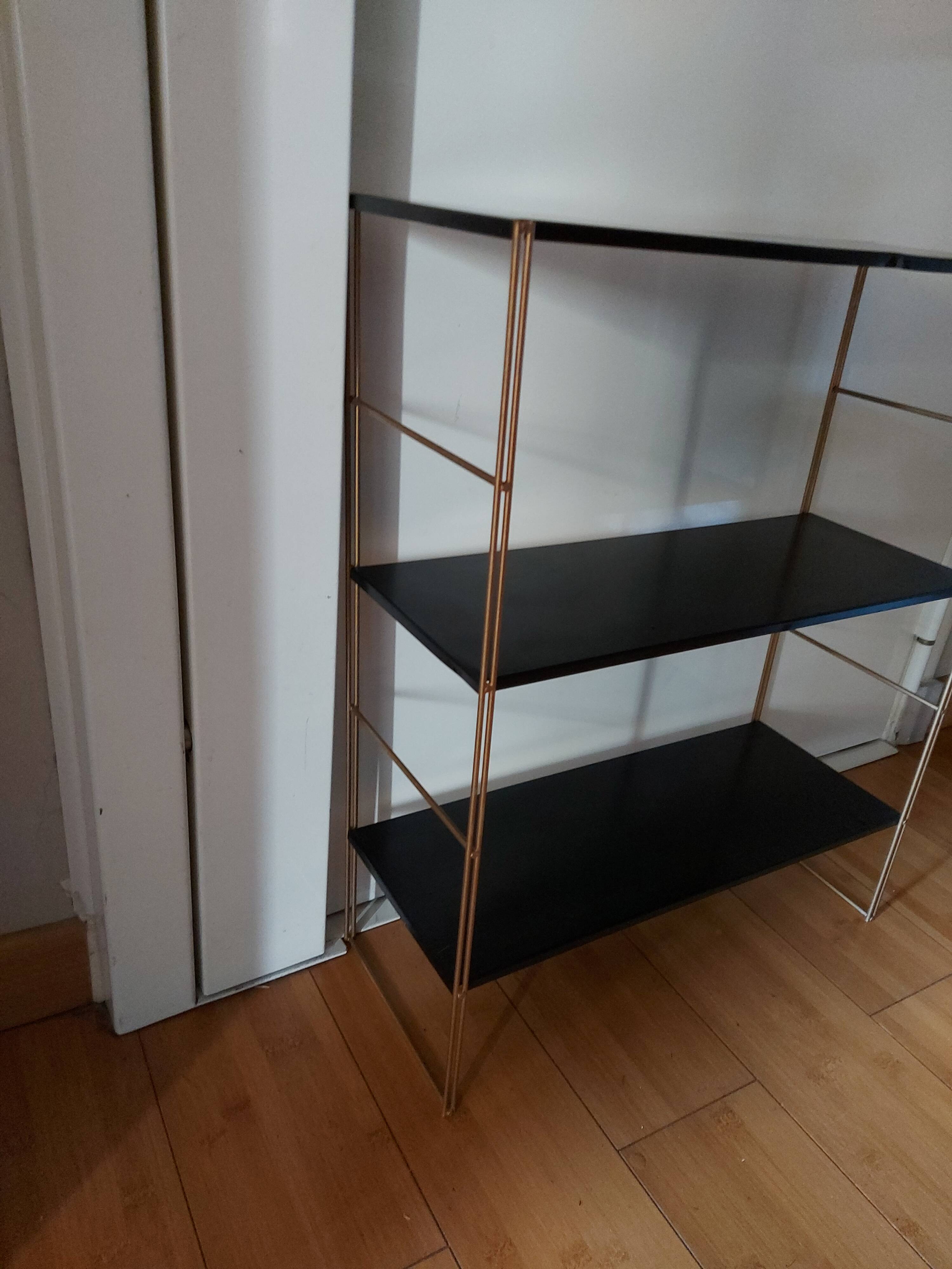 Vintage tomado, brass and metal floors