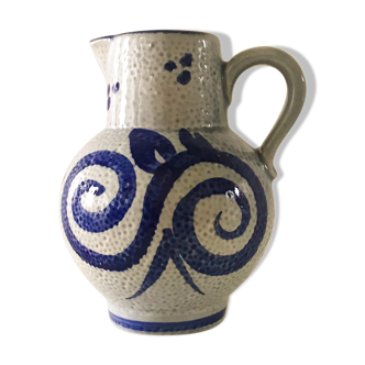 Blue pitcher West Germany